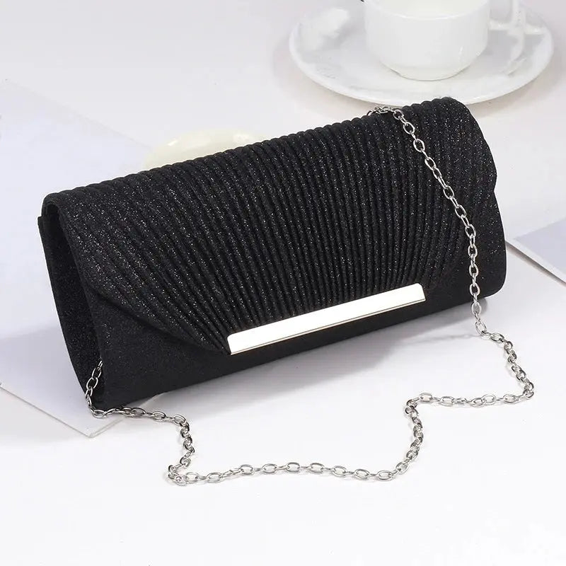 Fashion Elegant Clutch Bag New 2023 Hot Selling Chain Dinner Bag Bride Bridesmaid Lady Handbag Factory Outlet Little Addiction